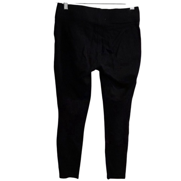 LOFT Women's Black Leggings Size S Casual Mid Rise Solid 25" Inseam - Picture 1 of 8